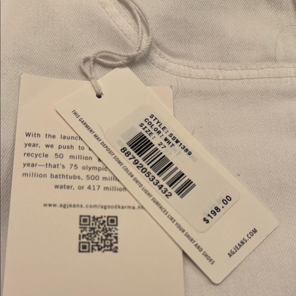 AG Jeans White T-Shirt